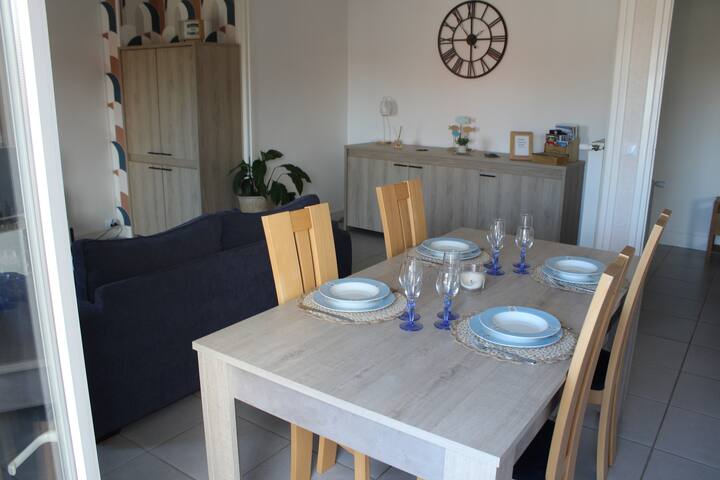 Appartement "Les Sablons", à 2 Pas De La Mer 🐚 - Équihen-Plage