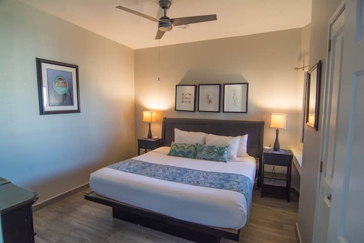 Guest room with King sized bed!