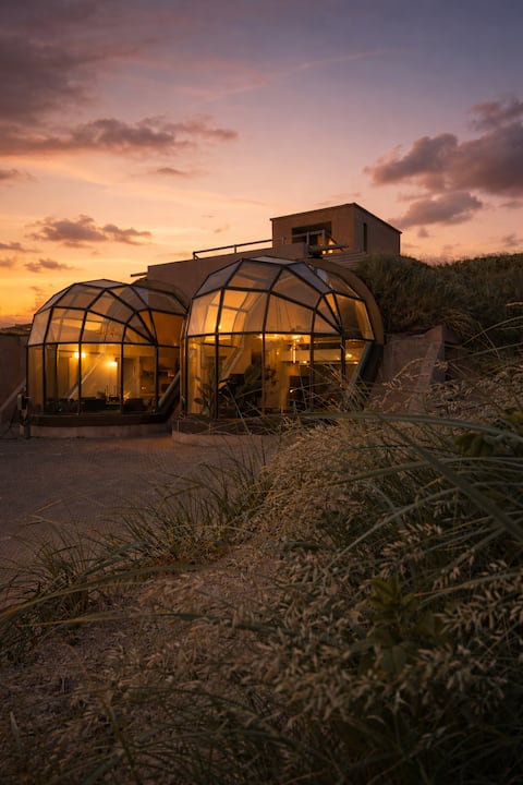 Unique famous architectural seaside villa