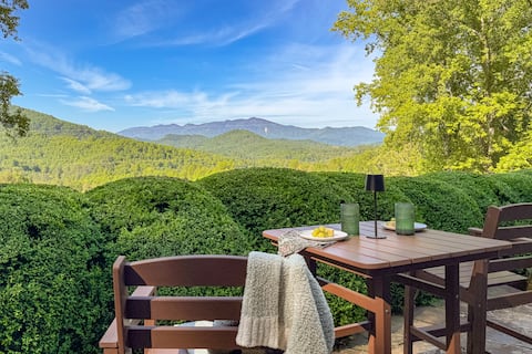 Stunning Views: 2 King Suites+Fire Pit+Fast WiFi