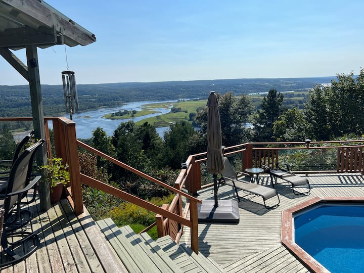 Cliffside, $M VIEW, Pool, Hot Tub, close to DT