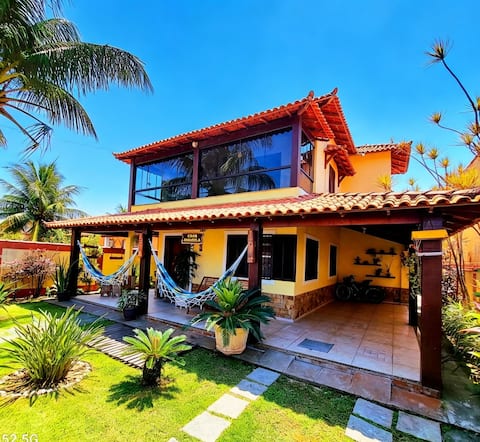 Successful Airbnb property: Spacious House with Pool and Barbecue Area in Praia Seca in Araruama