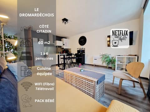 Drômardèchois Furnished gîte Ardèche - WIFI & Parking