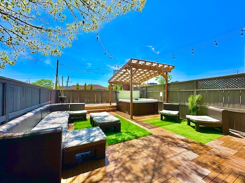 Downtown House-BEST Rooftop&HotTub in HFX