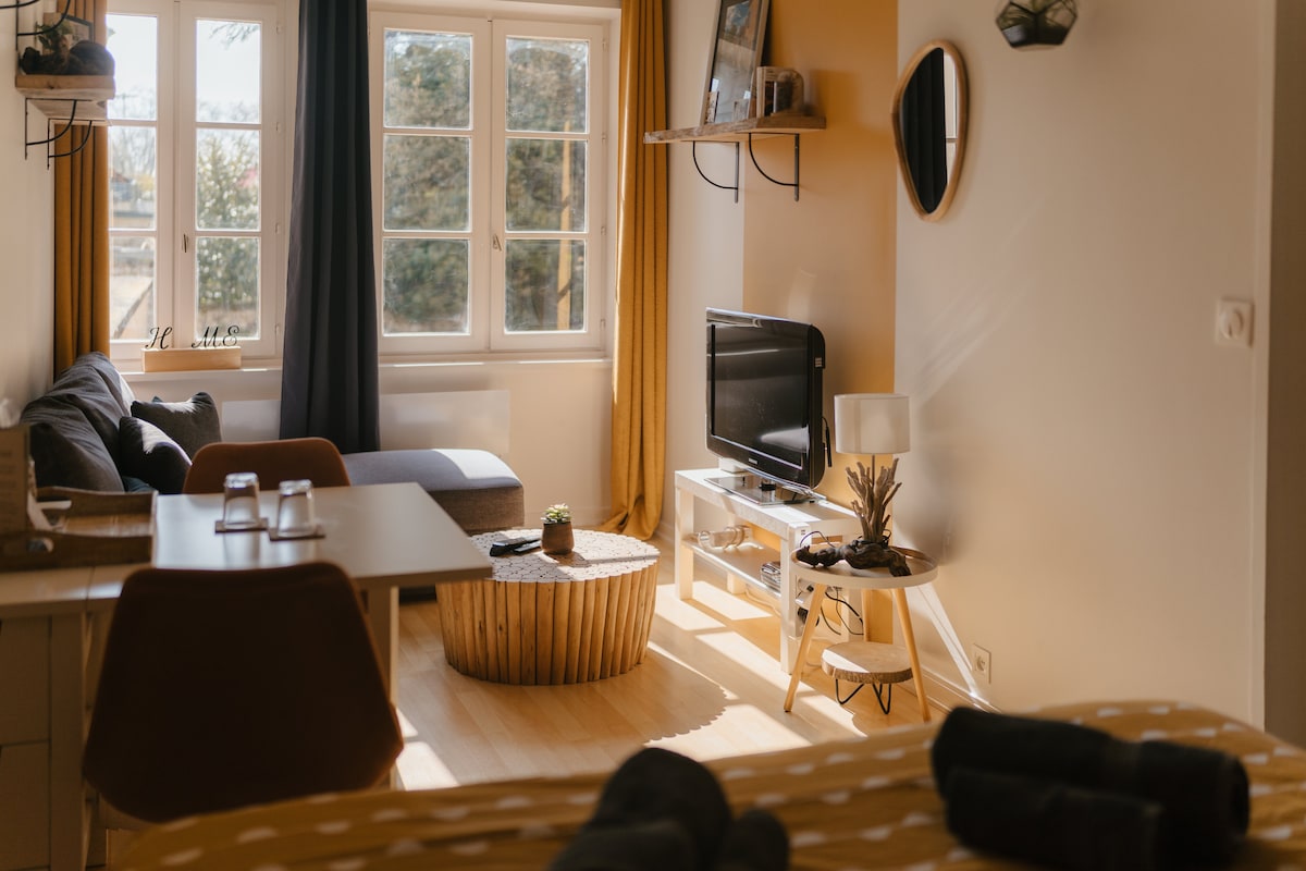 Top Airbnb: Private terrace by the canal | Very central in Dole