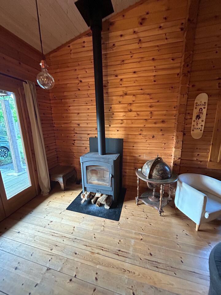 Chalet Bois Sur Parc Arboré à 10min De L’océan - Montalivet-les-Bains
