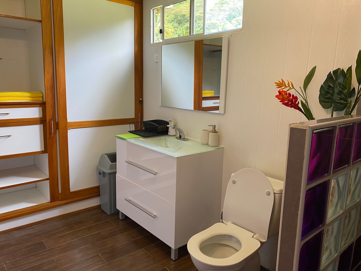 Salle de bain du bungalow