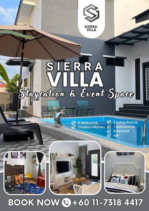 Sierra Villa
Staycation & Event Space