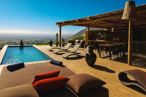 Casa Mirador, great view of the city and the sea