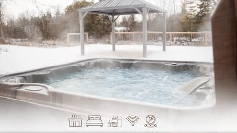 Creekside 5BR Cottage | Hot Tub + Games Room | BBQ