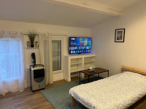 Top performing Airbnb: Cozy, quiet, perfectly located independent studio. in Marseille 11e Arrondissement