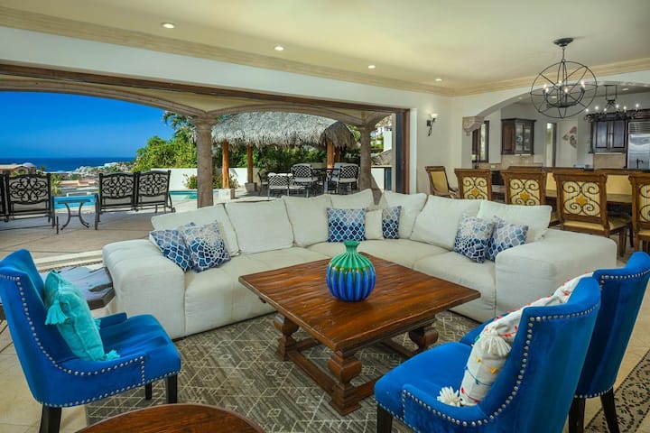 Luxury Pedregal Villa & Endless Ocean Views - Cabo San Lucas