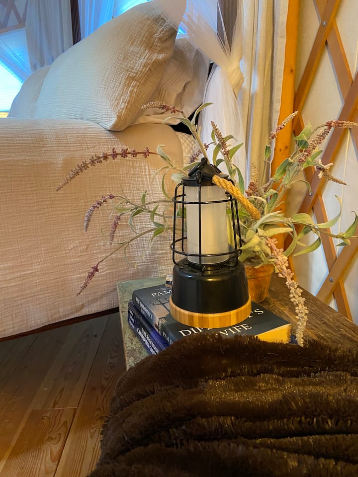 Curl up with a good book, a warm blanket, and the peaceful rhythm of life among the pines.