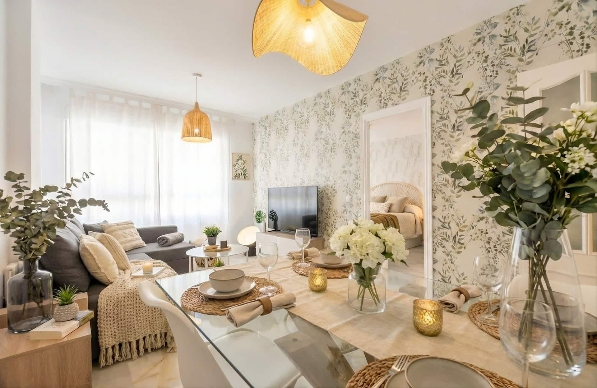 Exclusive oasis with terrace on Malagueta beach