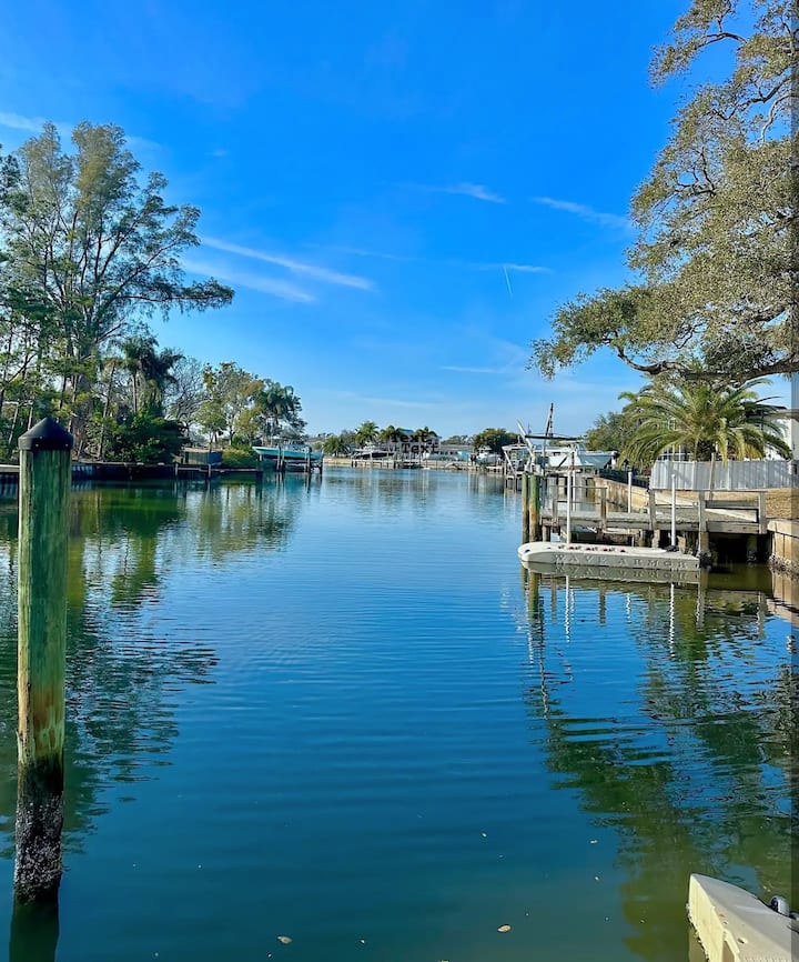 Waterfront Home W/ Dock + Kayaks | Gulf Access - Indian Rocks Beach, FL