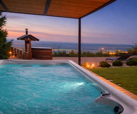 Panoramic View Cottage House – Private Wellness