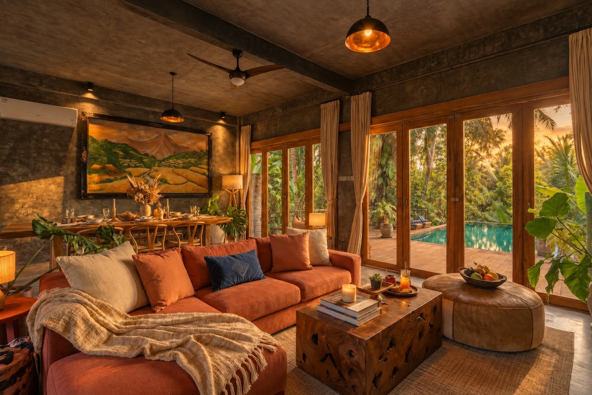 Villa in Kecamatan Ubud · ★4.89 · 2 bedrooms · 3 beds · 2.5 baths, συγκρίσιμο Airbnb