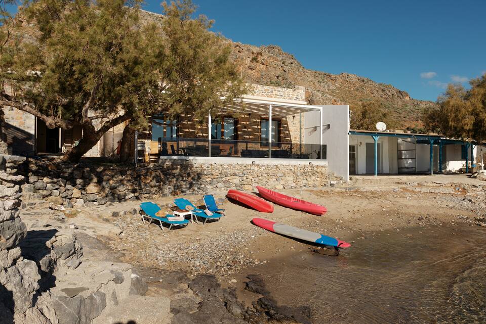 A stone house on Palaio Damnoni beach, Damnoni, Crete, Greece, photo 1 of 10