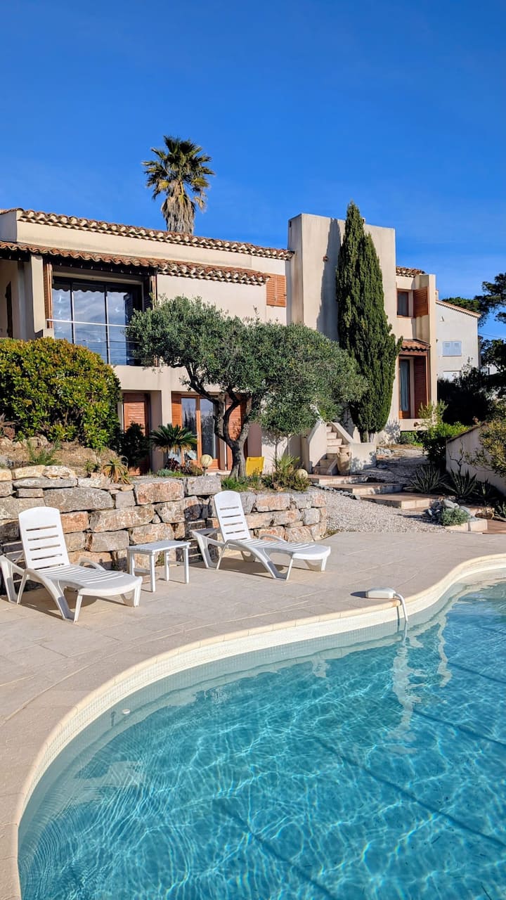 Villa Avec Vue éPoustouflante Sur La Méditerranée - Saint-Aygulf
