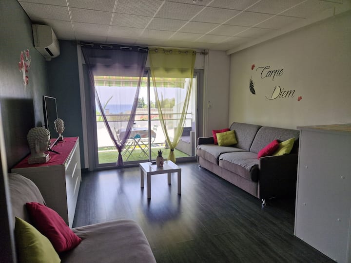Studio Le Boudh'ange -Balcon Vue Mer - La Ciotat