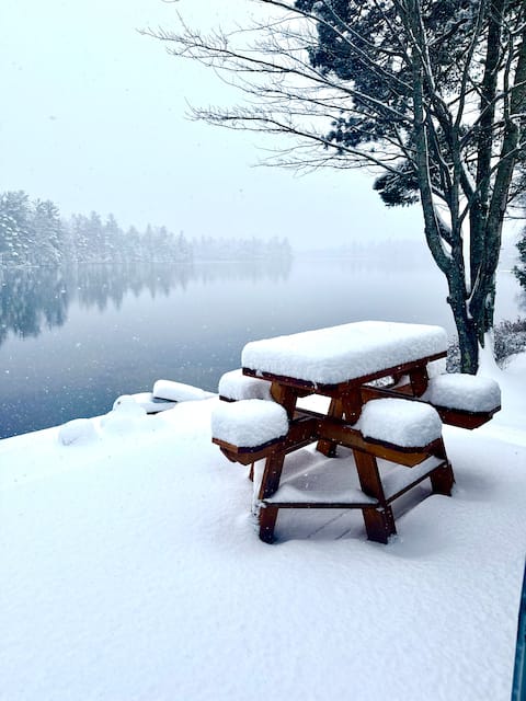 CedarCottage•Lakefront•HOTTUB•Fireplace•Sauna