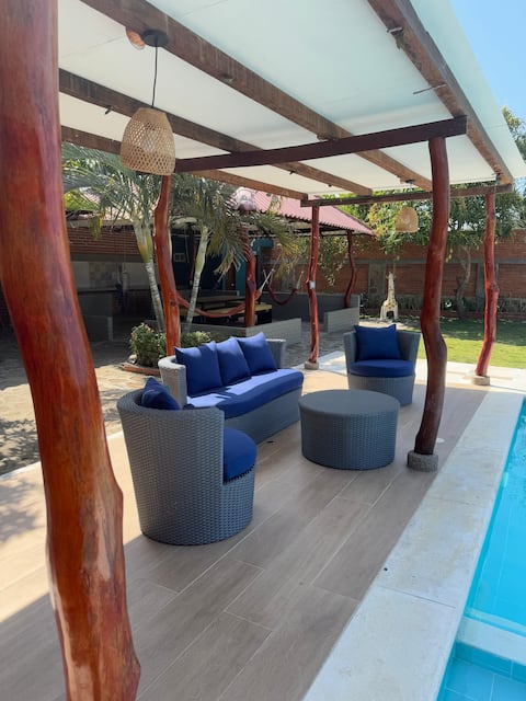 Top Airbnb: Sun and Sea Cabin in Juan De Acosta