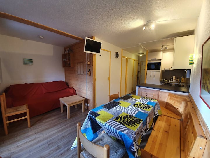 Studio Coin Montagne Au Coeur Des Orres 1650 - Les Orres