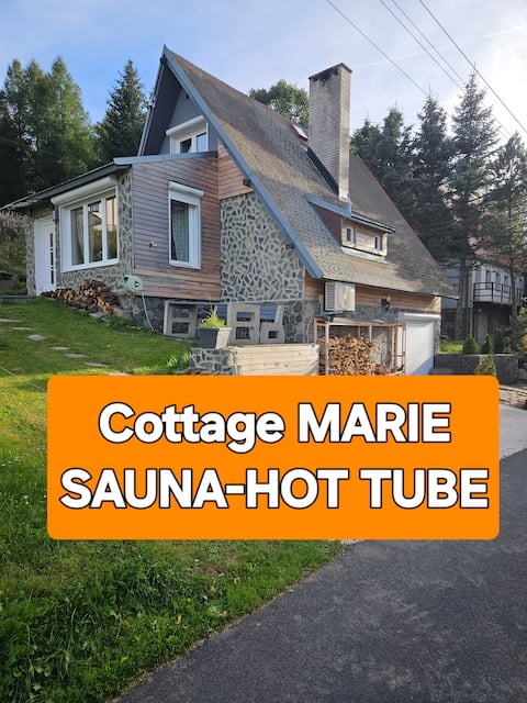 Popular Airbnb listing: Cottage Maria Klínovec Sauna-Sud in Vejprty