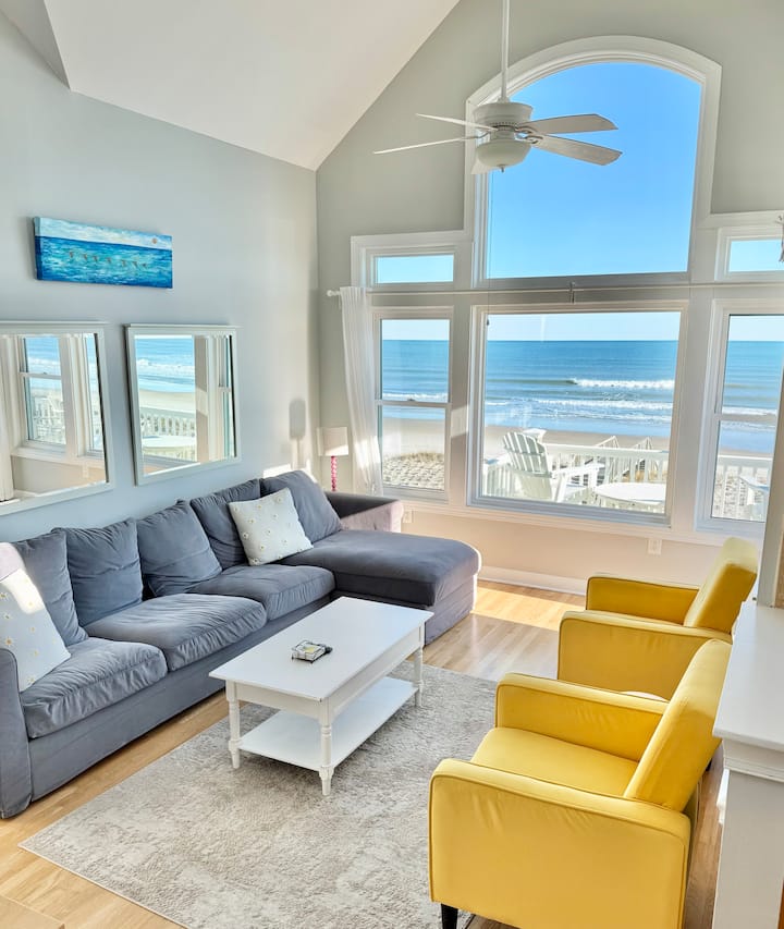 You’ll want to lounge here all day to watch the waves, sea turtle releases, dolphins, surfers, and even an occasional wedding! 