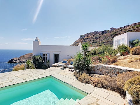 Beautiful villa with a view.