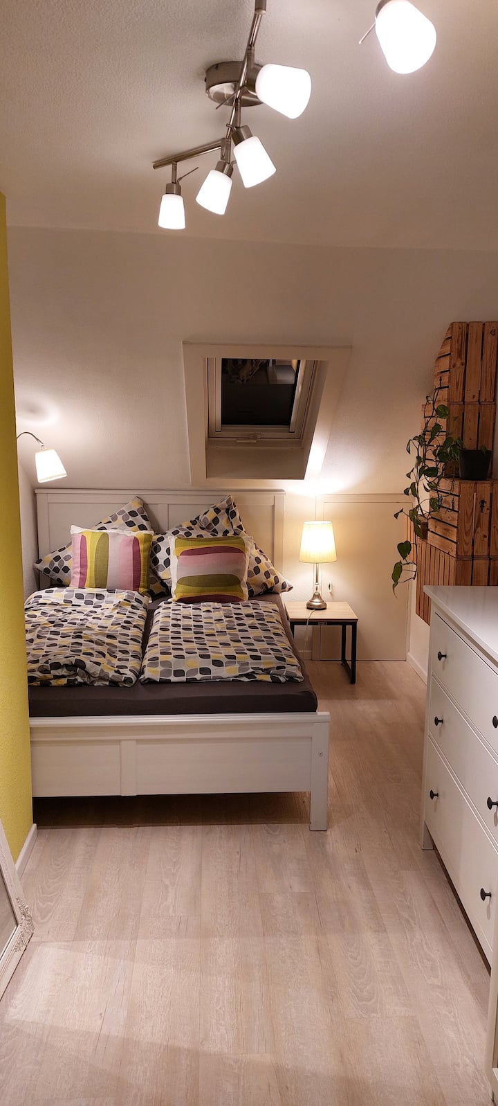 Cozy 2-room attic apartment with outdoor terrace
