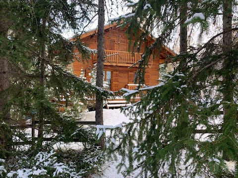 Peaceful chalet along the slopes of Sauze