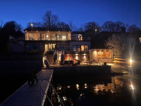 1st row villa with its own jetty
