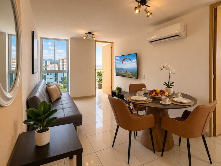 Apartamento De Amigos Con Aire Acondicionado - Bucaramanga