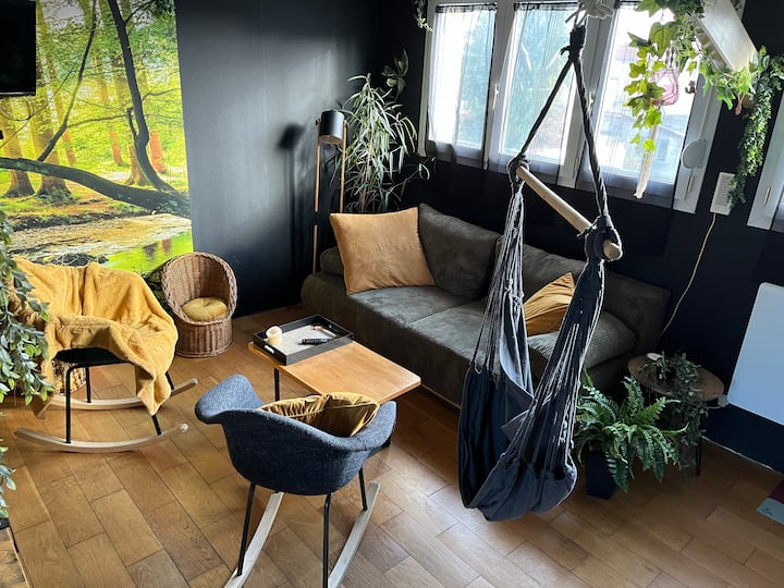 La Tanière Du Fox Et Sa Terrasse-arena-cartonnerie - Reims