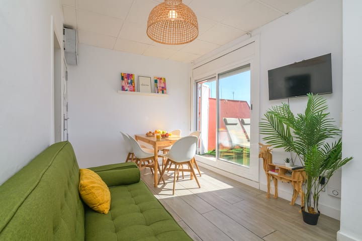 Sunny Superterrace. 15 Min To Center By Metro. - L'Hospitalet de Llobregat