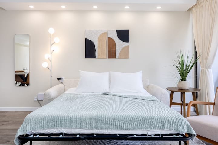 Sofá cama en el salón