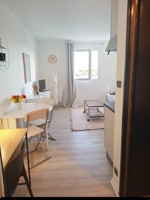 Top performing Airbnb: Nice studio, Calais beach in Calais