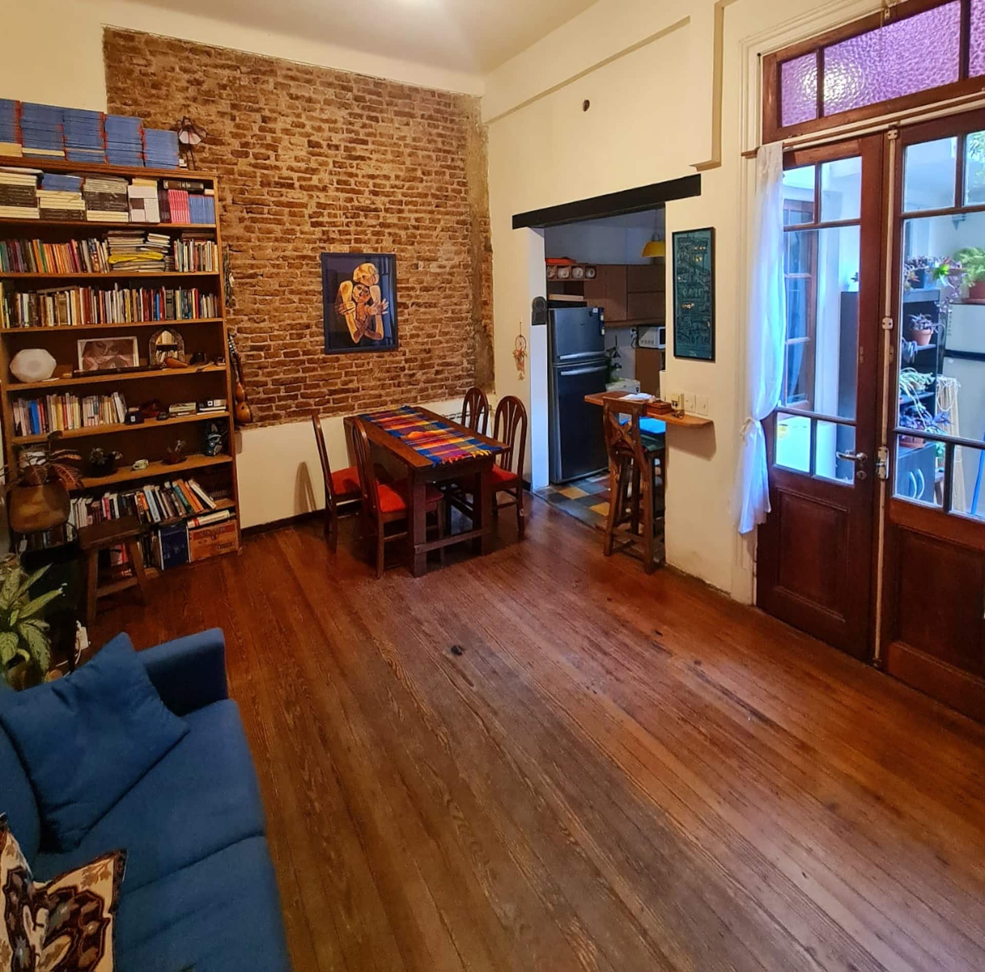 Recycled 3-bedroom PH with patio and grill in Almagro