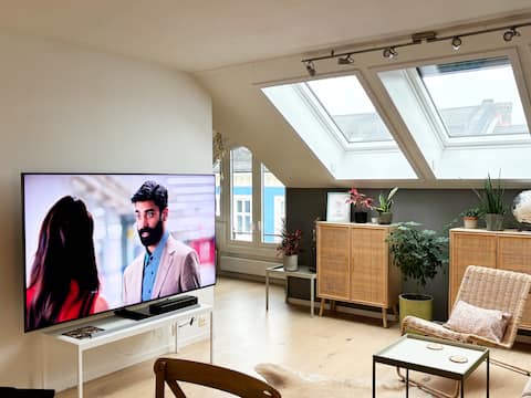 Top Airbnb: Scandi TopFloor| 54SQM| Central Grünerløkka| Lift! in Gamle Oslo