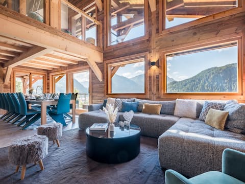Top performing Airbnb: Chalet Prestige Le Spencer - Spa & panoramic view in Châtel