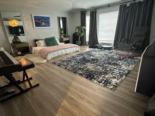 Relaxing and peaceful home.