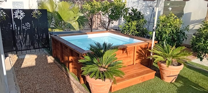 Maisonnette 2pers, 3*, Jardin Privé, Mer 900m - Var