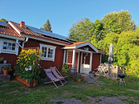 Idyllic, newly built cottage on Sollerön.