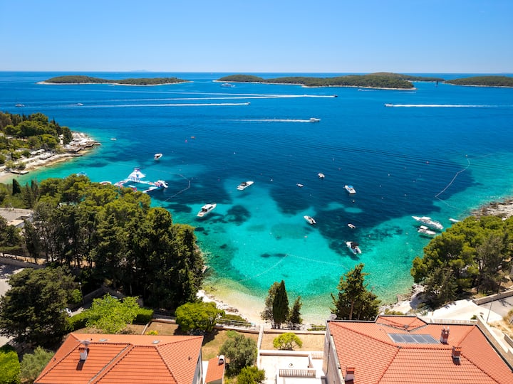 Hvar Town "Sky Terrace" With Stunning Sea View! - Brač