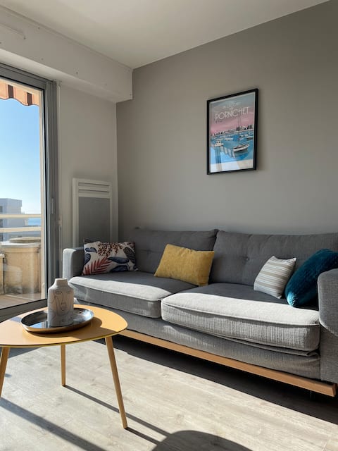 Top Airbnb: Cozy 2-room apartment, Pornichet Beach, 4 people à Pornichet