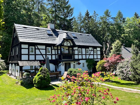 Top Airbnb: Sněžník Gamekeeper's Lodge in Děčín
