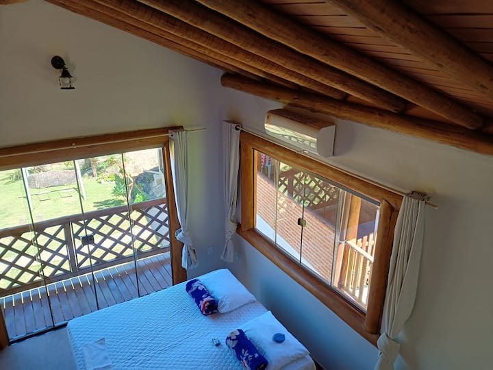 suite 4 : aire acondicionado, smartv y minibar 