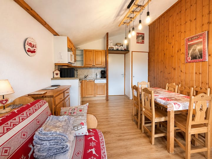 Heart Of Espace Diamant, Close To Ski-bus Stop - Hauteluce - Les Saisies