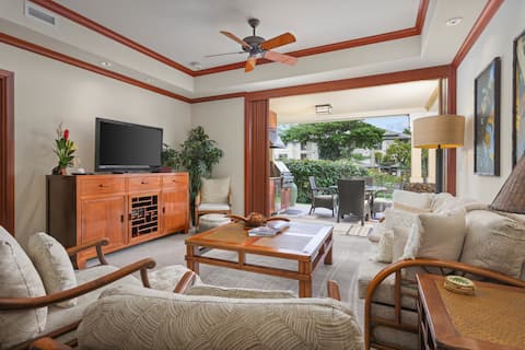 Top Airbnb: Beachfront Kolea, Garden Level, BBQ on Lanai in Big Island